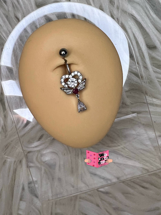 “Angel Love” Belly Ring