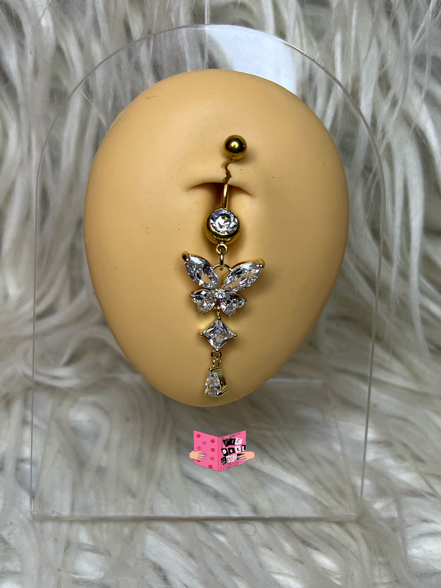 “Butterfly” Belly Ring