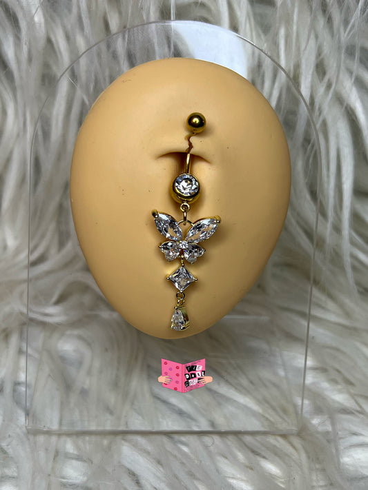 “Butterfly” Belly Ring
