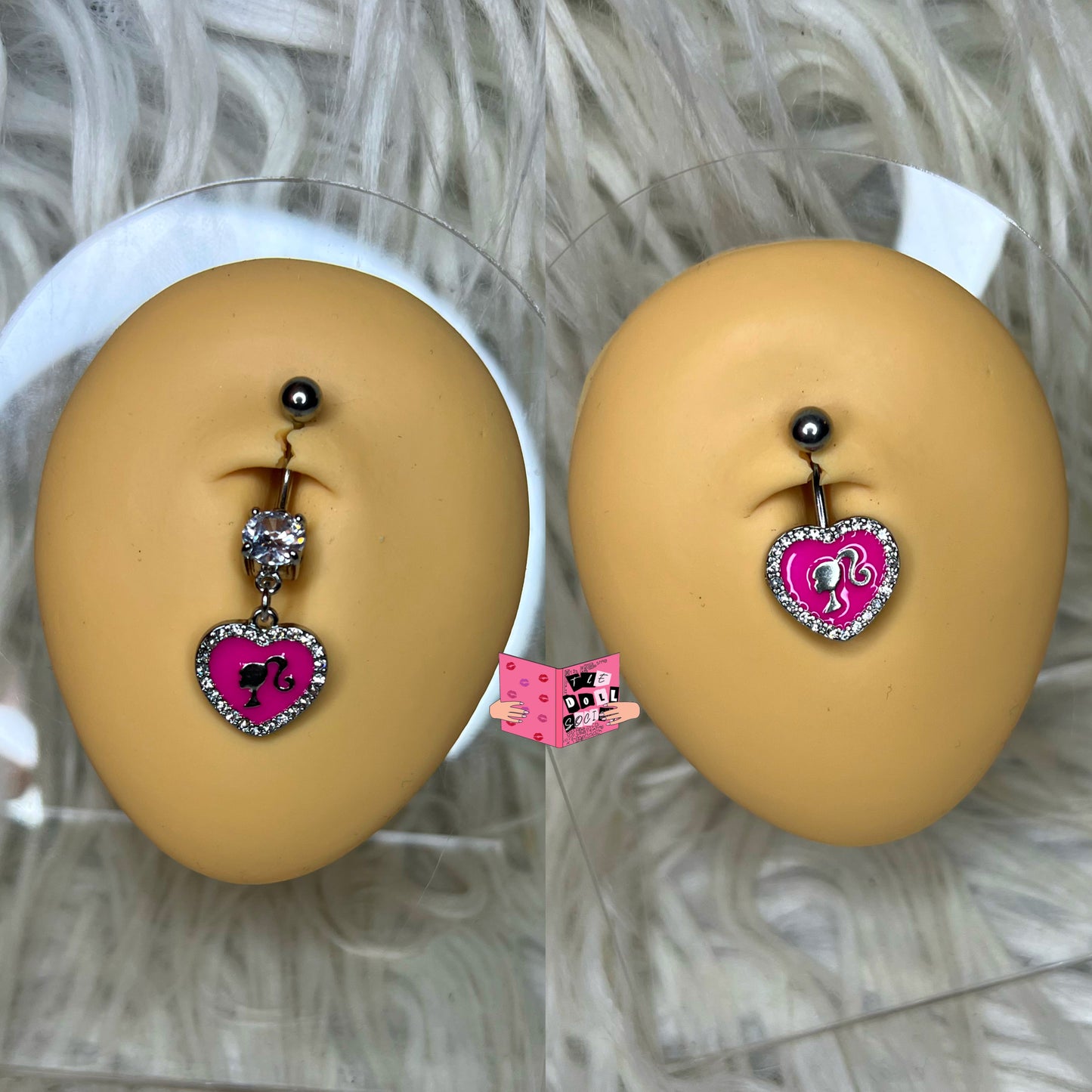 “Pink Doll” Belly Ring
