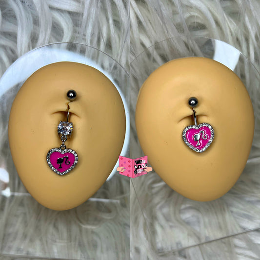“Pink Doll” Belly Ring