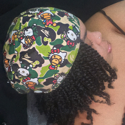 “Kamo Kitty” Scrub Cap