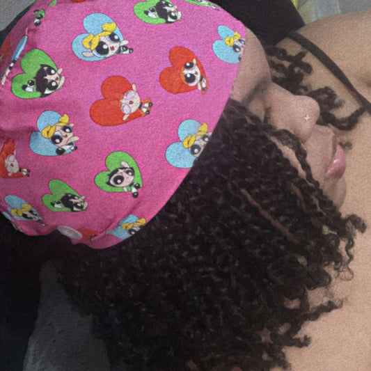 “Puff Girl” Scrub Cap